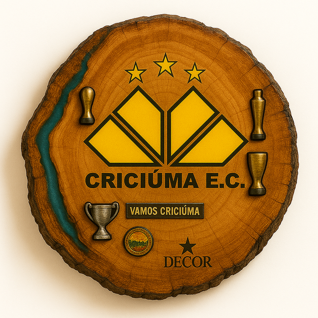 Tábua Rústica Personalizada - Criciúma + Kit Churrasqueiro